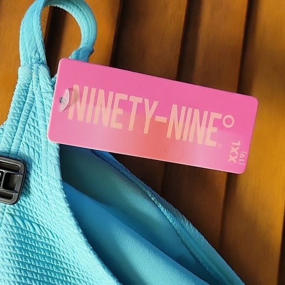 Ninety Nine Turquiose Bikini Bottoms XXL - Picture 4 of 7